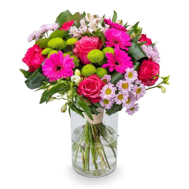 Bouquet of pink flowers